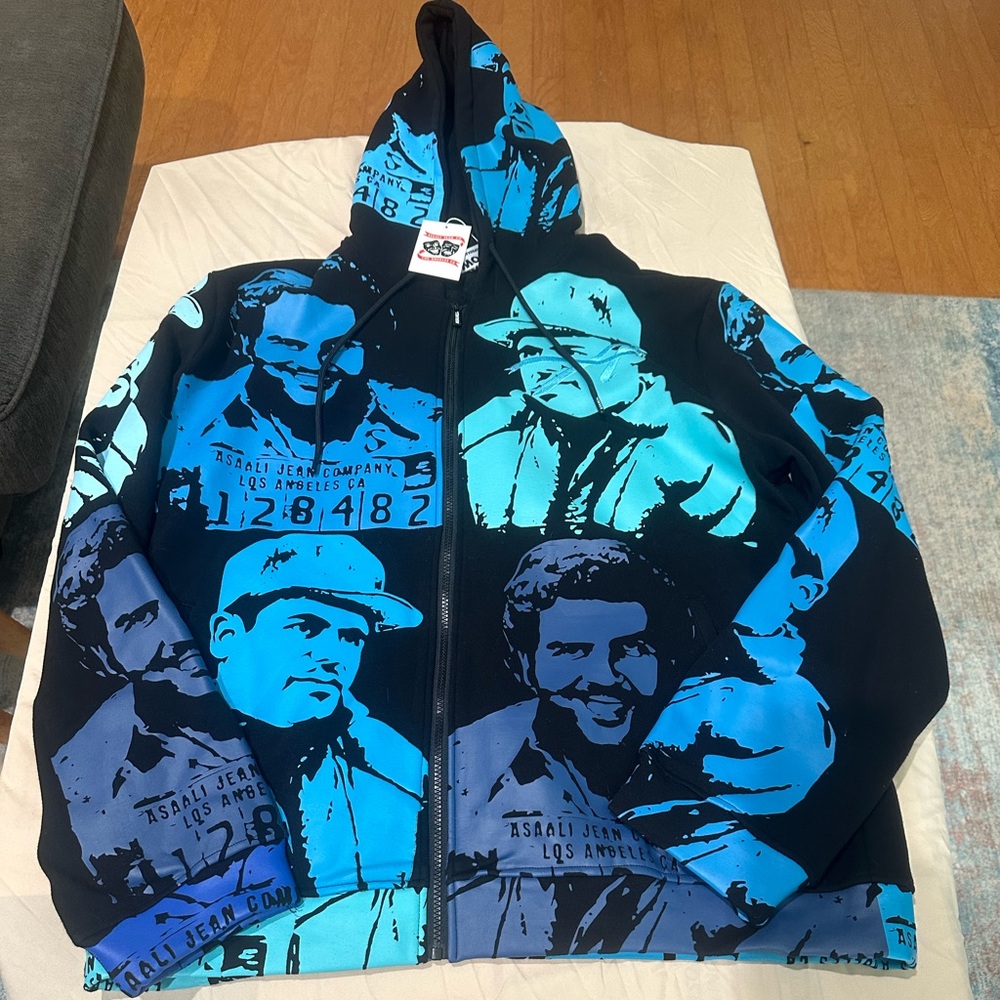 Asaali Chapo and Escobar monogram hoodie